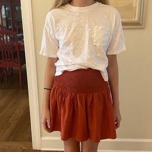 SHIEN Burgundy skirt